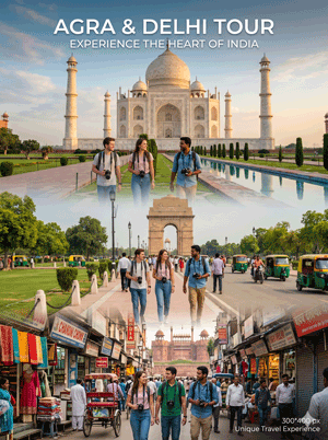 Agra & Delhi